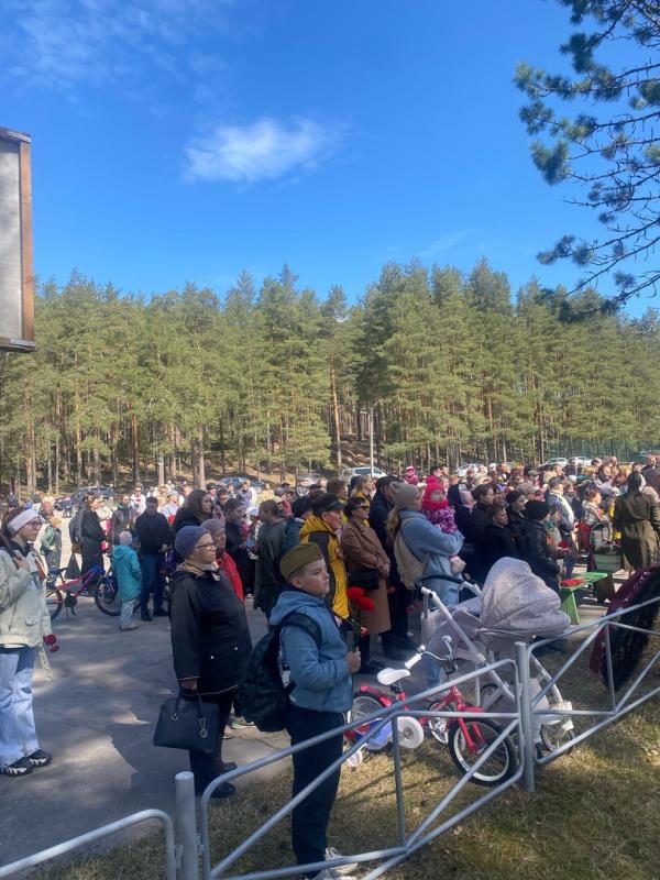 Торжественный митинг, посвящённый 79-ой годовщине Победы в Великой Отечественной войне