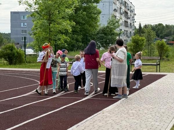 День России в летнем лагере
