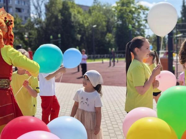 Торжественное открытие новой благоустроенной площадки в г.Каменногорск
