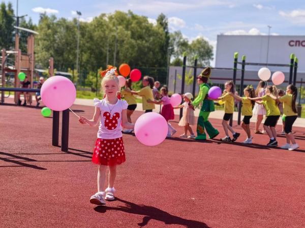 Торжественное открытие новой благоустроенной площадки в г.Каменногорск