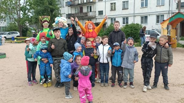 Праздничные мероприятия, посвящённые Дню Защиты Детей для детей посёлков Пруды и Красный