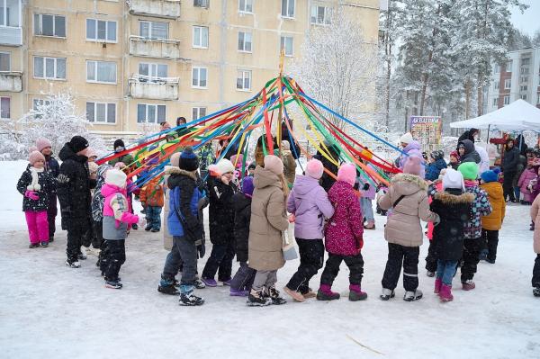 Народные гулянья "Солнечная Масленица"