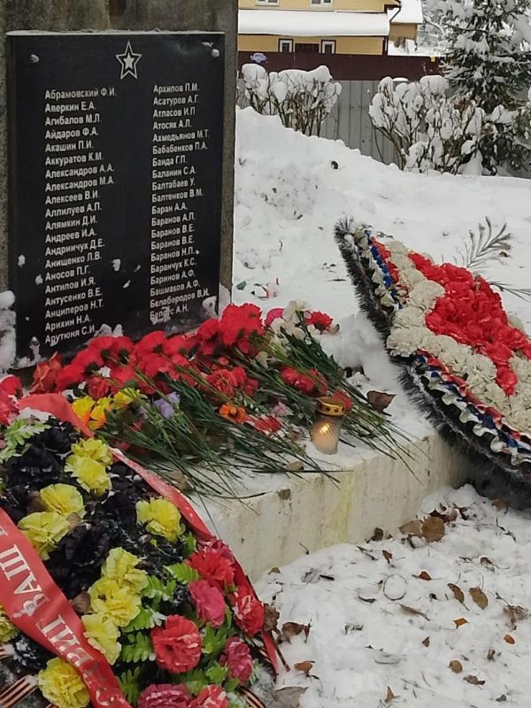 Памятное мероприятие "Мы помним тебя, герой...", посвящённое Дню Героев Отечества