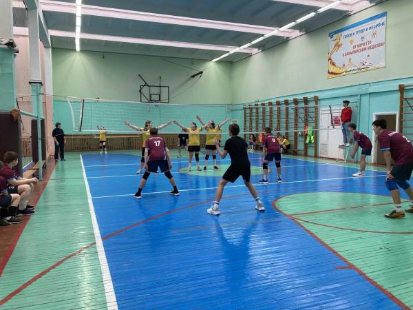 Товарищеская встреча по волейбол