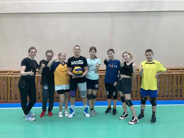 Товарищеская встреча по волейбол