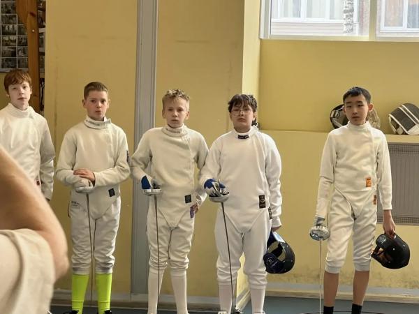 Секция "Фехтование" на турнире «Меч Александра Невского»